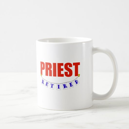 PENSIONIERTER PRIESTER KAFFEETASSE (Rechts)