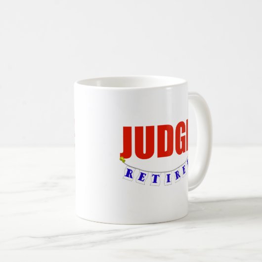 PENSIONIERTER RICHTER KAFFEETASSE (VorderseiteRechts)