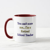 PENSIONIERTER SCHULLEHRER TASSE (Links)