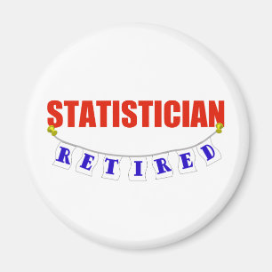 PENSIONIERTER STATISTIKER MAGNET