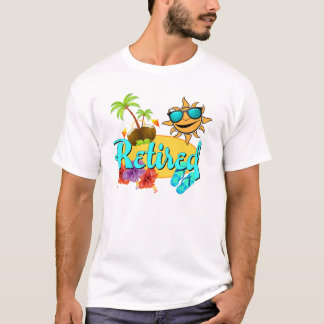 Pensionierter Strand T-Shirt