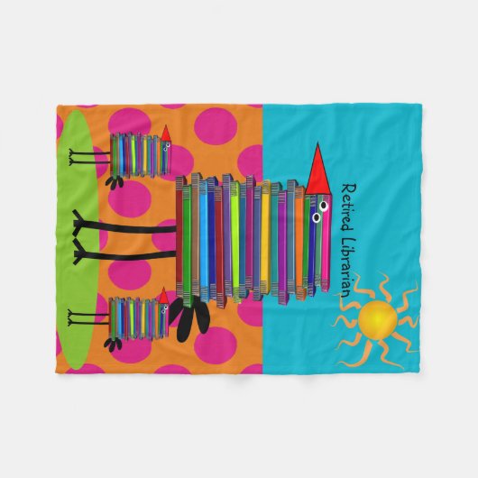 Pensioniertes Fleecedecke (Vorderseite (Horizontal))