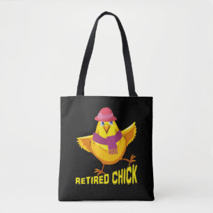 Pensioniertes Küken-lustiges cooles Geschenk für Tasche