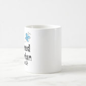 Pensioniertes personalisiertes Geschenk des Kaffeetasse (Mittel)