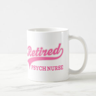 Pensioniertes Psych Krankenschwester-Geschenk Kaffeetasse