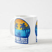 Pensionierung 2022 lustig nicht mein Problem Kaffeetasse (Vorderseite Links)