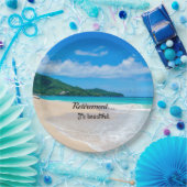 Pensionierung...es ist schön pappteller (Party)