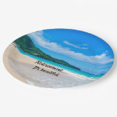 Pensionierung...es ist schön pappteller (Schrägansicht)