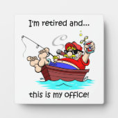 Pensionierung Fotoplatte (Vorderseite)