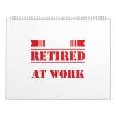 Pensionierung Ich bin im Ruhestand Funny Gift Idea Kalender (Titelbild)