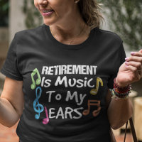 Pensionierung ist Musik farbenfrohe musikalische N