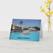 Pensionierung Karte (Gelbe Blume)