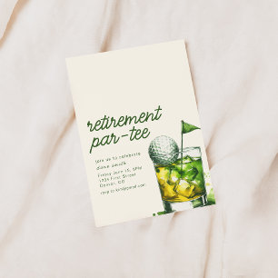 Pensionierung pro T-Shirt Party Einladung mit Whis