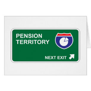 Pensions-folgender Ausgang