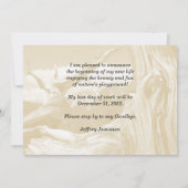 Pensionsankündigung Berg Thru Tree Ankündigung (Rückseite)