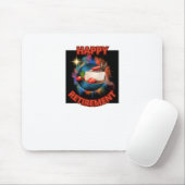 Pensionsaufkleber Mousepad (Mit Mouse)