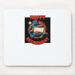 Pensionsaufkleber Mousepad