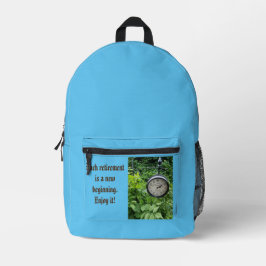 Pensionsgeschenk Bedruckter Rucksack