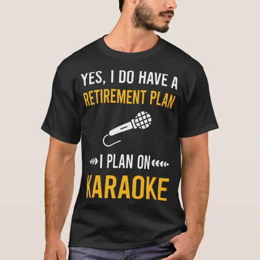 Pensionskaraoke T-Shirt (Vorderseite)