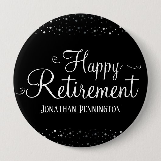 Pensionskasse Confetti Button (Vorderseite)