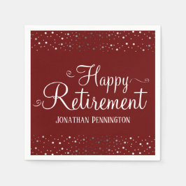 Pensionskasse Confetti Serviette