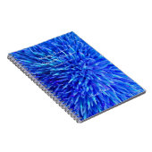 Pensionskasse Party Gästebuch, Blue Abstrakt Flora Notizblock (Rechte Seite)