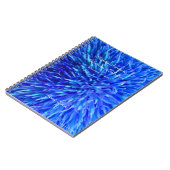 Pensionskasse Party Gästebuch, Blue Abstrakt Flora Notizblock (Linke Seite)