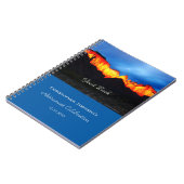 Pensionskasse Party Gästebuch, Name, Zion Sunrise Notizblock (Linke Seite)