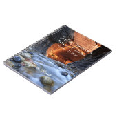 Pensionskasse Party Gästebuch, Zion Narrows Notizblock (Linke Seite)