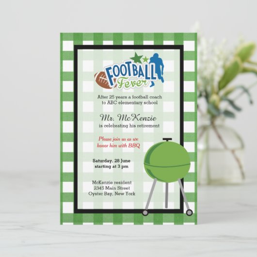 Pensionskutsche Einladung (Stehend Vorderseite)