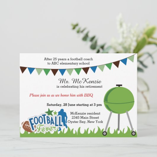 Pensionskutsche Einladung (Stehend Vorderseite)