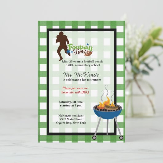 Pensionskutsche Einladung (Stehend Vorderseite)