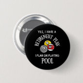 Pensionsplan Schwimmbad Funny Pool Player Bil Button (Vorne & Hinten)