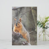 pensiv briefpapier (Stehend Vorderseite)