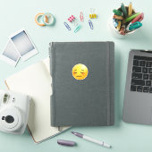 Pensive Face Emoji Aufkleber (iPad Hülle)