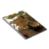 Pensive Leopard Notizblock (Rechte Seite)