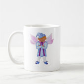 Pensive Light Blue Elf Tasse (Links)