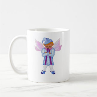 Pensive Light Blue Elf Tasse