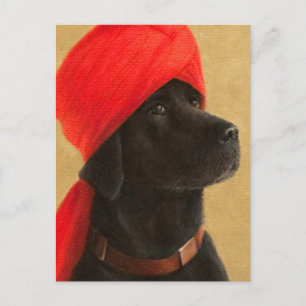 Pensive Maharaja 2010 Postkarte