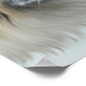 Pensive Pekingese Poster (Ecke)