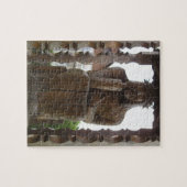 Pensiver Jesus - Rupintojelis. Vilkija, LITAUEN Puzzle (Horizontal)