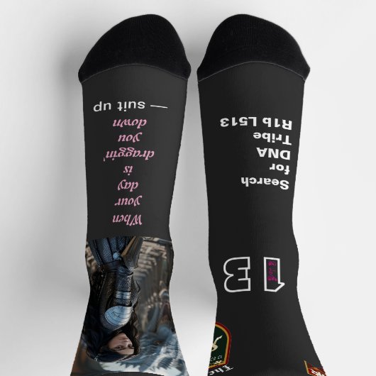 Penster T-Shirt Socken (Oben)