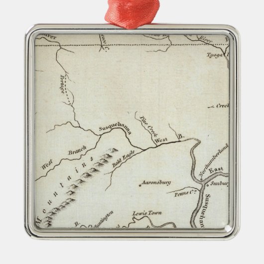Pensylvania 2 silbernes ornament (Vorne)