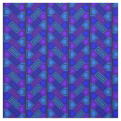 Penta Pattern Blue Stoff (Muster)