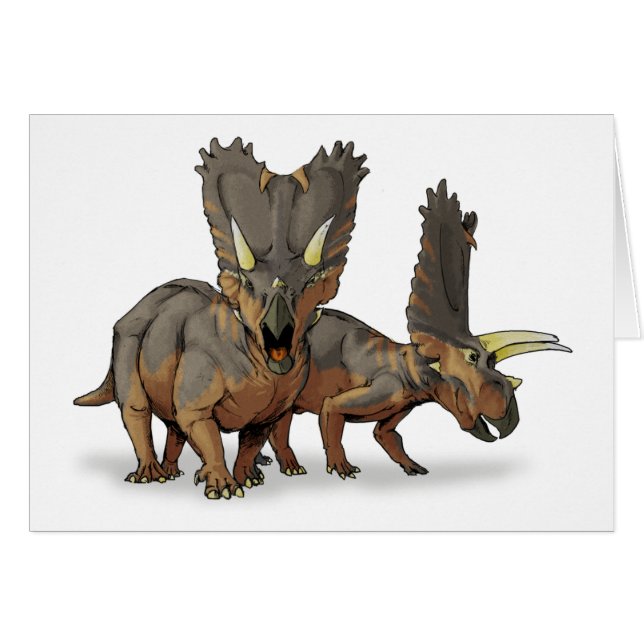 Pentaceratops - später kreidiger Dinosaurier (Vorderseite (Horizontal))