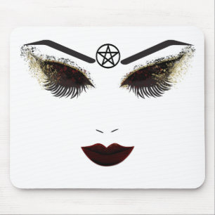 Pentacle Beauty Gesicht Wimpern & Dunkle Lippen Ma Mousepad