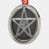Pentacle Tree Of Life Ornament (Links)