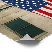Pentagon 9 11 Flagge Poster (Ecke)