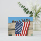 Pentagon-9/11-Flagge Postkarte (Stehend Vorderseite)