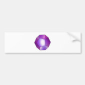 Pentagon Dodekaeder Dodecahedron Autoaufkleber (Vorne)